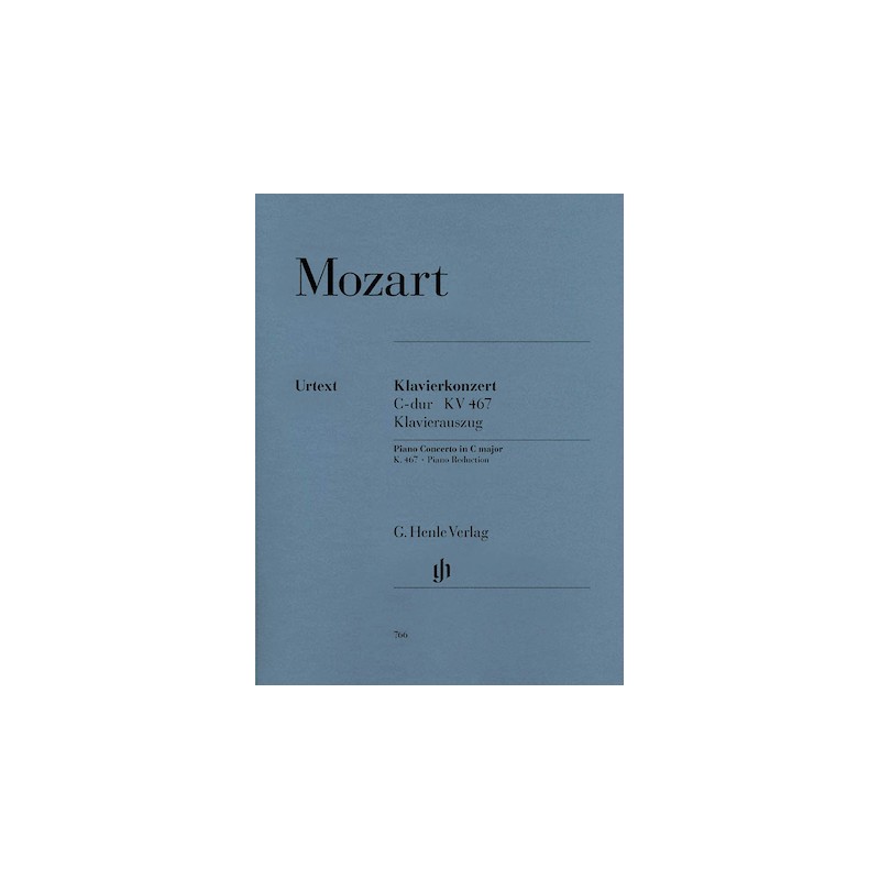 Partitura. MOZART. Concerto C Major, reducción a piano K.467
