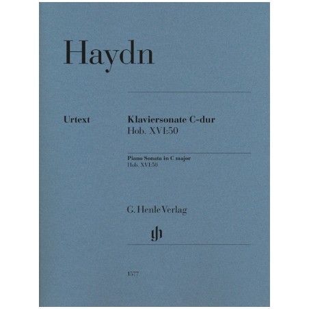 Partitura. HAYDN. Piano Sonata C Major. Hob. XVI:50 Piano Solo