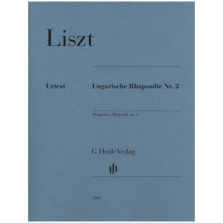 Partitura. LISZT. Hungarian Rhapsody No. 2. Piano