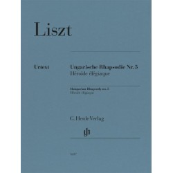 Partitura. Hungarian Rhapsody No. 5 Piano Solo