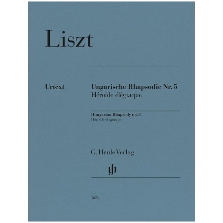 Partitura. Hungarian Rhapsody No. 5 Piano Solo