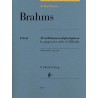 Partitura. Brahms: At the Piano 15 Well-Known Original Pieces in Progressive Order
