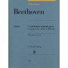 Partitura. Beethoven: At the Piano 9 Well-Known Original Pieces in Progressive Order