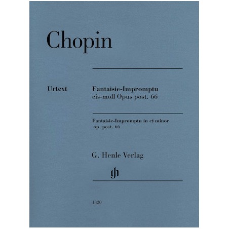 Partitura. CHOPIN. Fantaisie-Impromptu C-sharp Minor Op. Post. 66