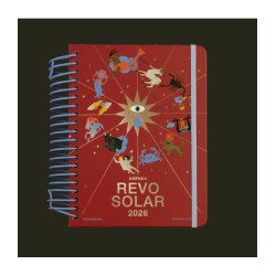 Agenda 2026 Astrológica Revo Solar - Signos (2 días por página)