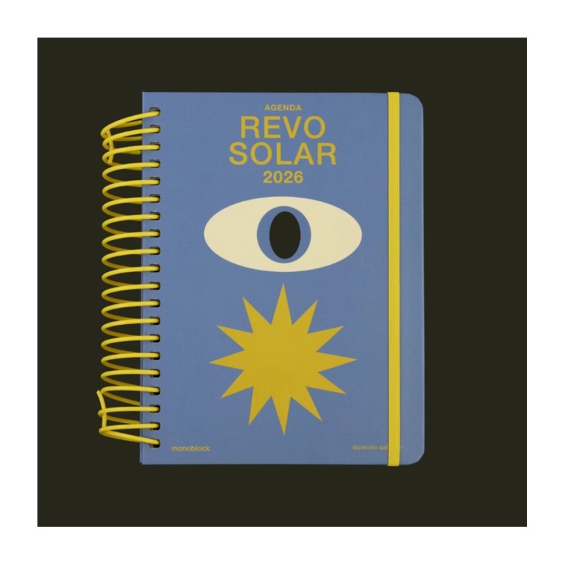 Agenda 2026 Astrológica Revo Solar - Visión (2 días por página)