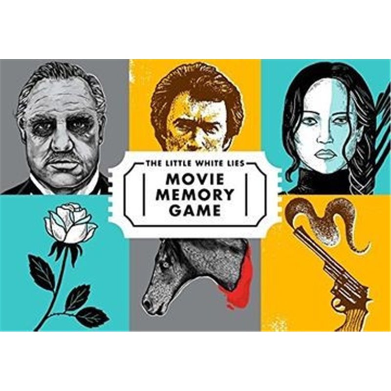 Juego de mesa. MOVIE MEMORY GAME. The little white lies