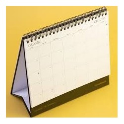 Calendario 2026 de Escritorio - Compañía Botánica