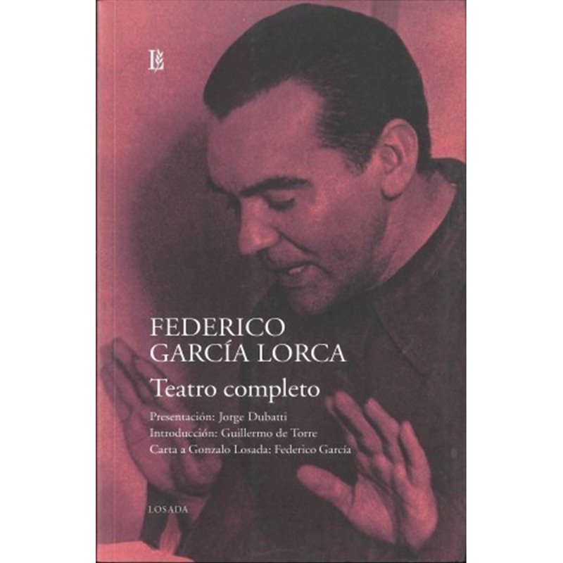 Libro. TEATRO COMPLETO- FEDERICO GARCÍA LORCA