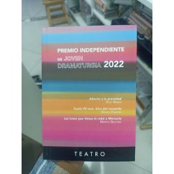 Libro. premio independiente de joven dramaturgia 2022