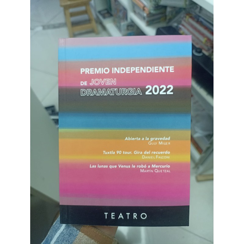 Libro. premio independiente de joven dramaturgia 2022