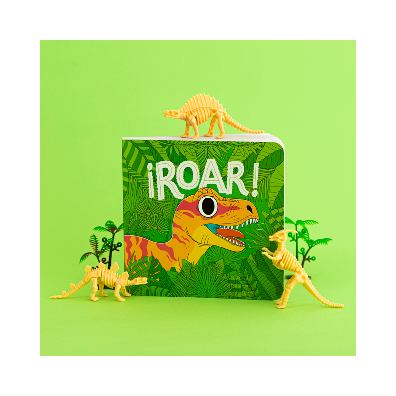 Libro de cartoné. ¡ROAR! gd