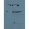 Partitura. LUDWIG VAN BEETHOVEN – CADENZAS AND LEAD-INS FOR PIANO CONCERTOS
