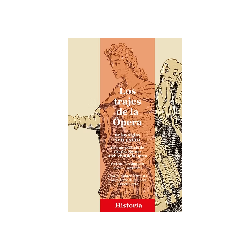 Libro. Los trajes de la Ópera de los siglos XVII y XVIII