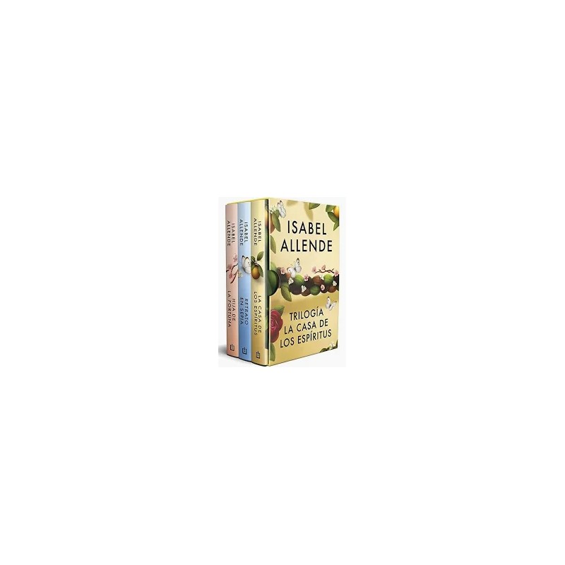 Estuche libros. LA CASA DE LOS ESPÍRITUS. Isabel Allende