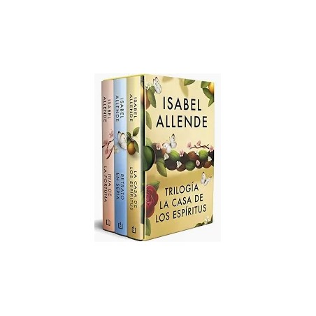 Estuche libros. LA CASA DE LOS ESPÍRITUS. Isabel Allende