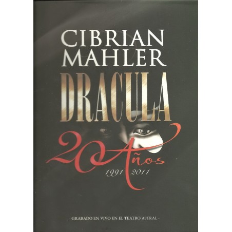 DVD. DRÁCULA. Cibrián - Mahler