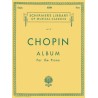 Partitura. CHOPIN: ALBUM Volume 39 - Piano Solo