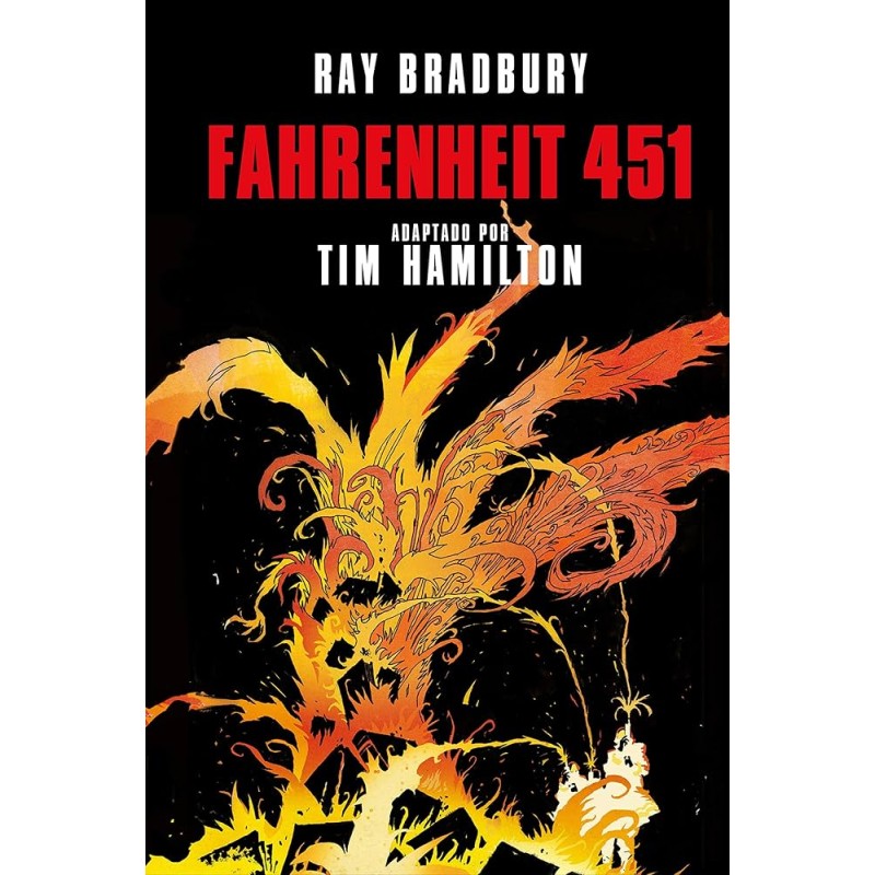 Libro. FAHRENHEIT 451 (NOVELA GRAFICA)