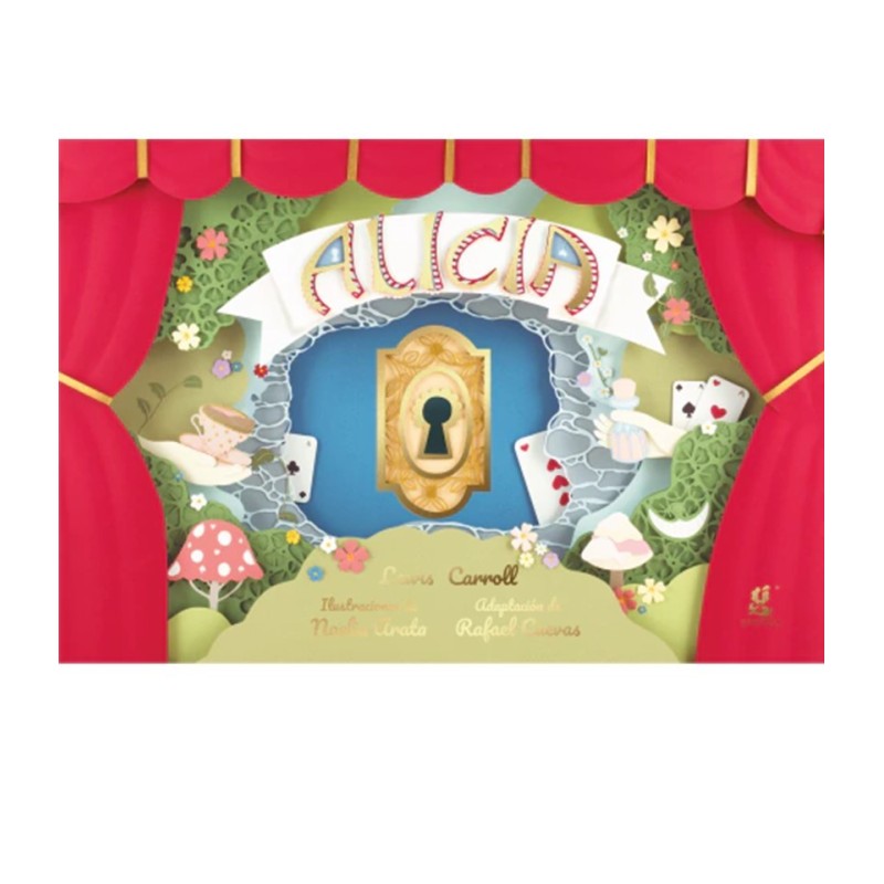 Libro. ALICIA. LIBRO TÚNEL POP-UP