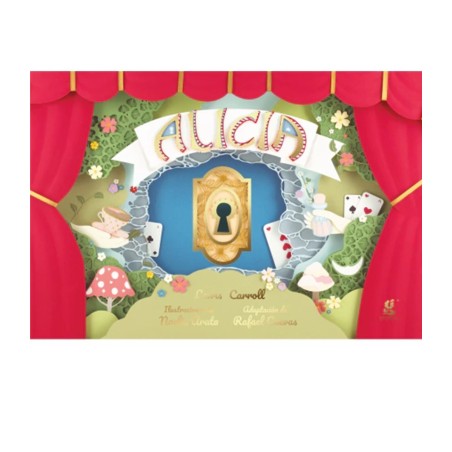 Libro. ALICIA. LIBRO TÚNEL POP-UP