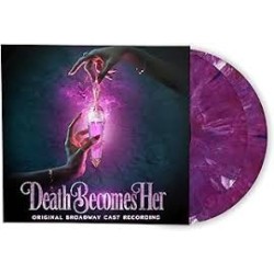 Vinilo. DEATH BECOMES HER. Original Broadway Cast Recording