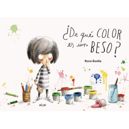 Libro. ¿De qué color es un beso? - Tapa dura