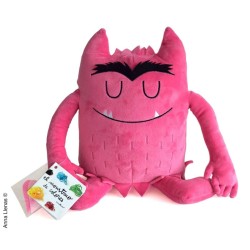 MONSTRUO DE COLORES. PELUCHE ROSA
