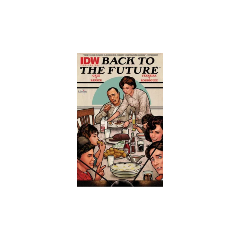 copy of Cómic. BACK TO THE FUTURE retro