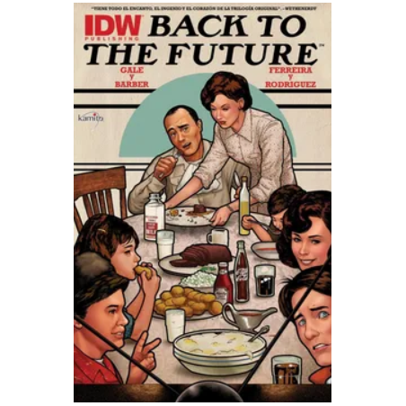 copy of Cómic. BACK TO THE FUTURE retro