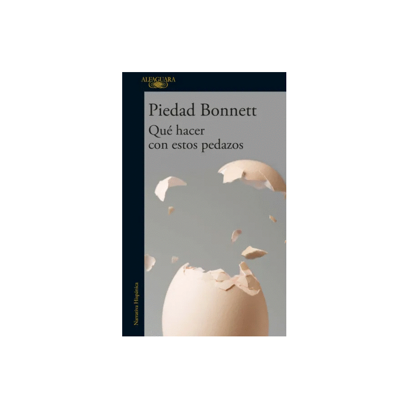 Libro. Qué hacer con estos pedazos, Piedad Bonnett