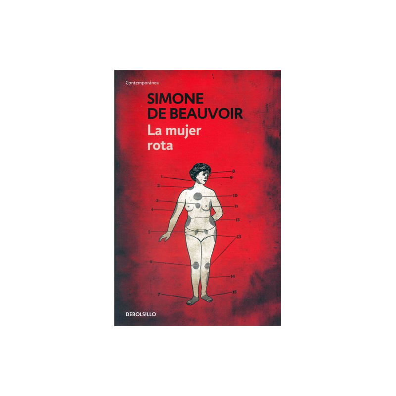 Libro.  La mujer rota