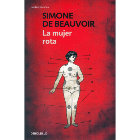 Libro.  La mujer rota
