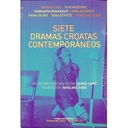 Libro. SIETE DRAMAS CROATAS CONTEMPORÁNEOS