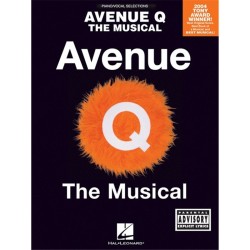 Partituras. AVENUE Q - THE MUSICAL (PIANO - VOCAL SELECTIONS)