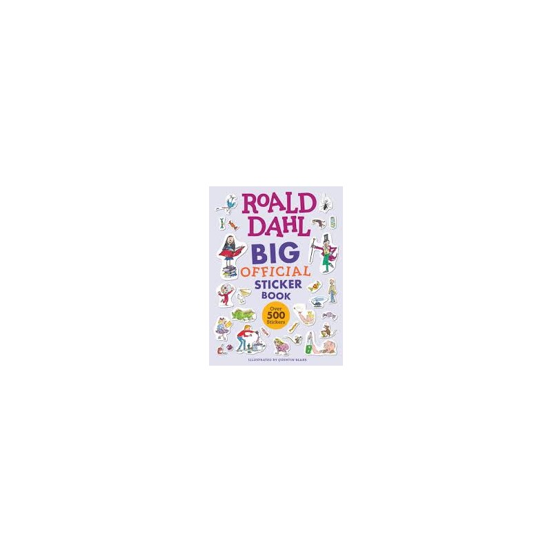 Libro de actividades. ROALD DAHL. BIG STICKER BOOK.