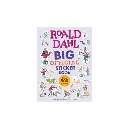 Libro de actividades. ROALD DAHL. BIG STICKER BOOK.