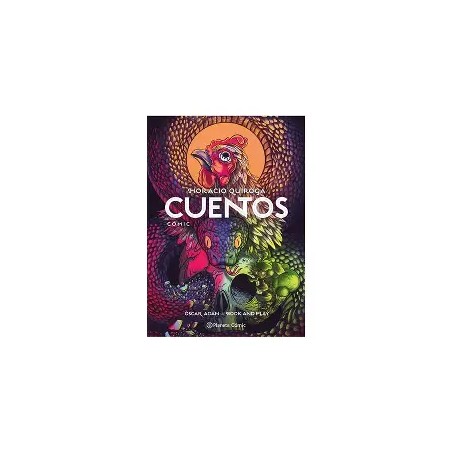 Libro. Cuentos de Horacio Quiroga. Cómic