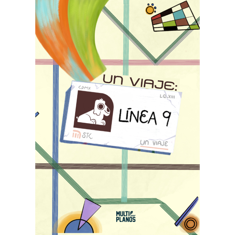 Libro. un viaje línea 9, Novela Gráfica