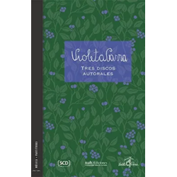 Partituras. VIOLETA PARRA. TRES DISCOS AUTORALES