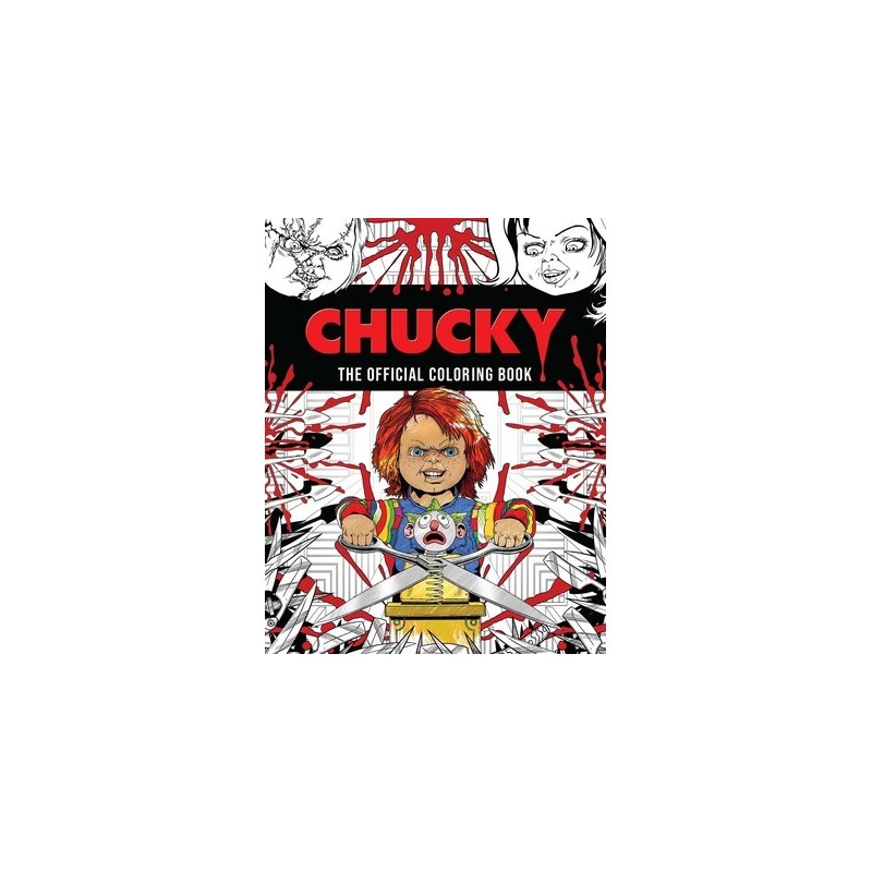 Libro de colorear. CHUCKY. The Official Coloring Book