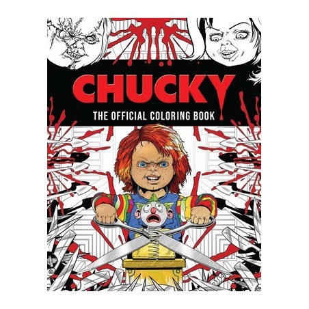 Libro de colorear. CHUCKY. The Official Coloring Book