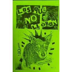Fanzine. Las que no lloran 1