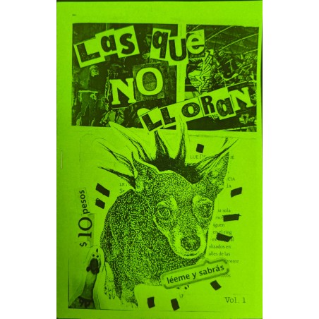 Fanzine. Las que no lloran 1