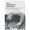 Libro. CONFERENCIA SOBRE NADA