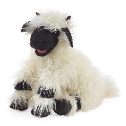Títere. Oveja de nariz negra del Valais