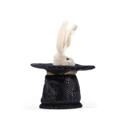 Títere de dedo. MINI CONEJO SOMBRERO MÁGICO