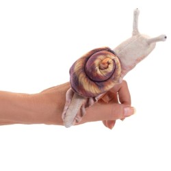 Títere de dedo. MINI CARACOL