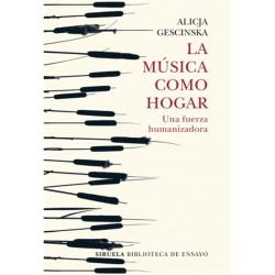 Libro. La música como hogar. Alicja Gescinska