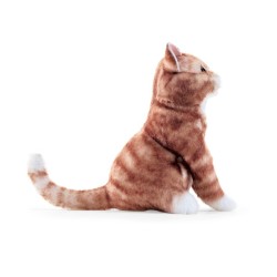 Títere de dedo. MINI GATO NARANJA